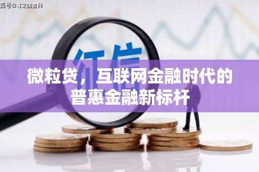 崇仁微粒贷，互联网金融时代的普惠金融新标杆