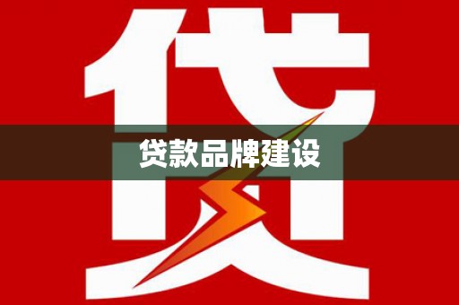 崇仁贷款品牌建设