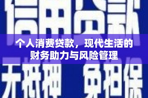 崇仁个人消费贷款,现代生活的财务助力与风险管理 崇仁个人消费贷款,现代生活的财务助力与风险管理