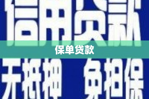 崇仁保单贷款