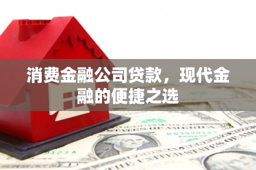 崇仁消费金融公司贷款，现代金融的便捷之选