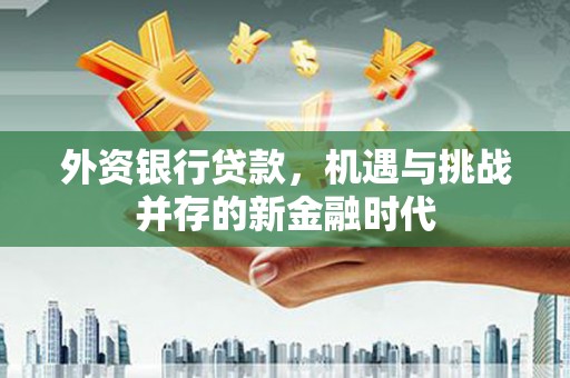 崇仁外资银行贷款，机遇与挑战并存的新金融时代
