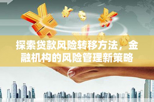 崇仁探索贷款风险转移方法，金融机构的风险管理新策略