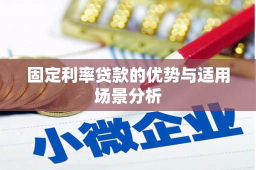 崇仁固定利率贷款的优势与适用场景分析