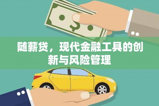 崇仁随薪贷，现代金融工具的创新与风险管理