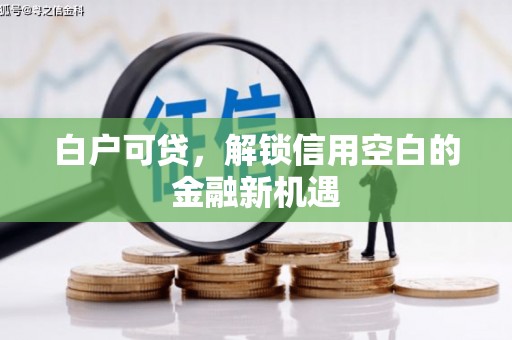 崇仁白户可贷，解锁信用空白的金融新机遇