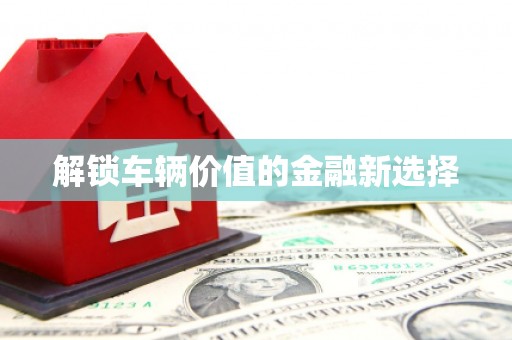 崇仁解锁车辆价值的金融新选择
