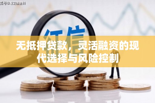 崇仁无抵押贷款，灵活融资的现代选择与风险控制