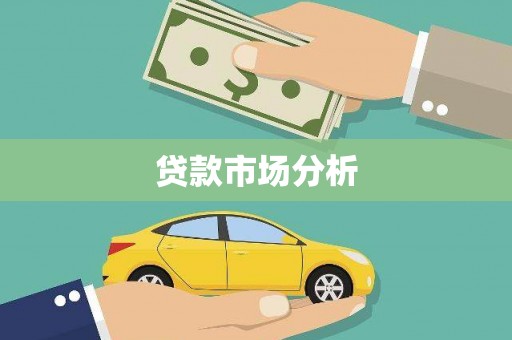 崇仁贷款市场分析