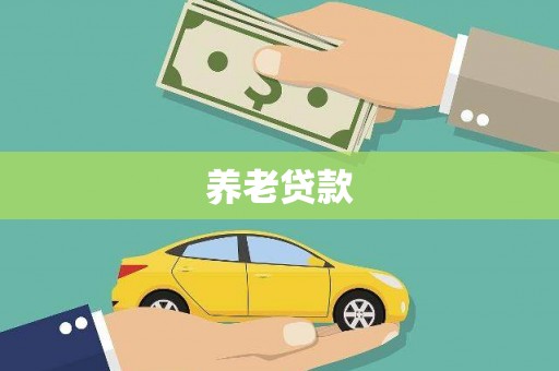 崇仁养老贷款