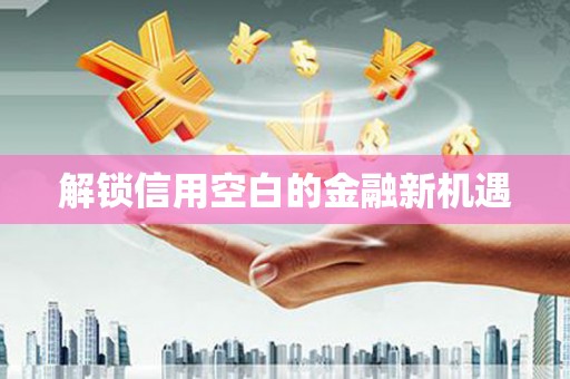 崇仁解锁信用空白的金融新机遇