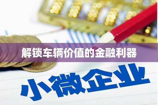 崇仁解锁车辆价值的金融利器