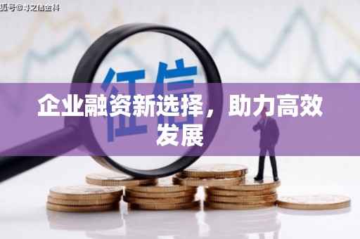 崇仁企业融资新选择，助力高效发展