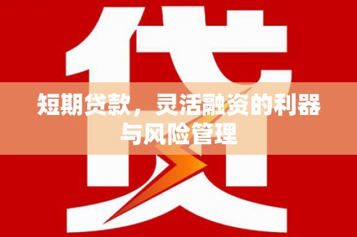 崇仁短期贷款，灵活融资的利器与风险管理