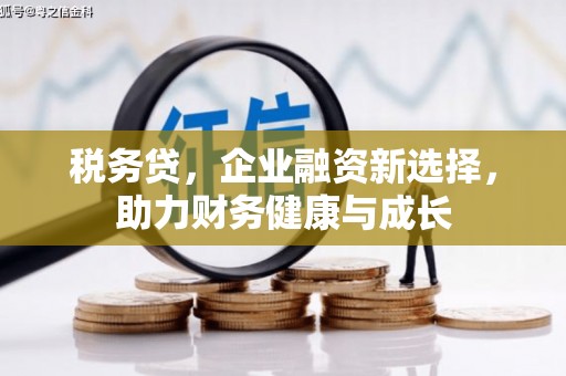 崇仁税务贷，企业融资新选择，助力财务健康与成长
